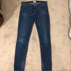 Hudson Midrise Skinny Jeans